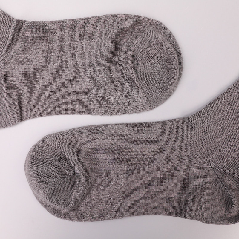Chaussettes décontractées pour hommes, Collection modale, cercle, rayures verticales, fleurs, douces, cousues à la main, WSD2802