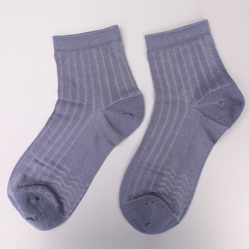 Chaussettes décontractées pour hommes, Collection modale, cercle, rayures verticales, fleurs, douces, cousues à la main, WSD2802