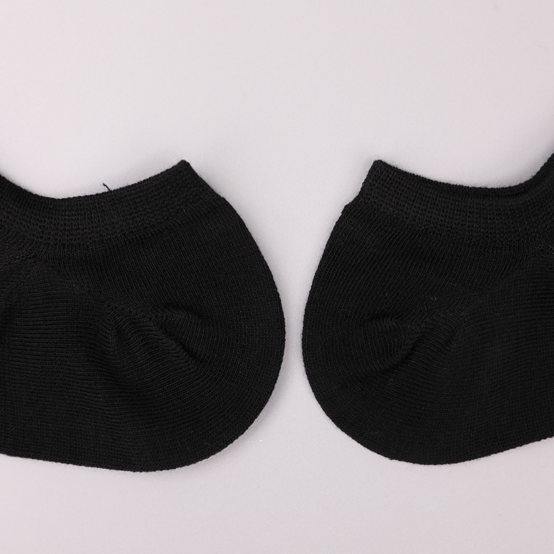 Chaussettes femme ultra fines en coton peigné, nylon et spandex uni demi-maille cousues main WSD1673