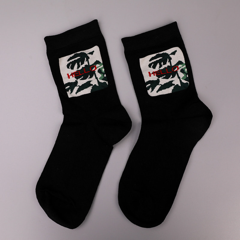 Chaussettes pour hommes, imitation spandex, soie filée douce, enveloppée de nylon, imitation 3D, jacquard cousu à la main, automne et hiver, WSD2850