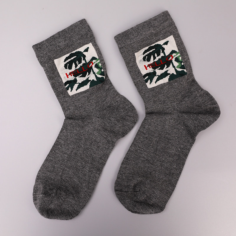 Chaussettes pour hommes, imitation spandex, soie filée douce, enveloppée de nylon, imitation 3D, jacquard cousu à la main, automne et hiver, WSD2850