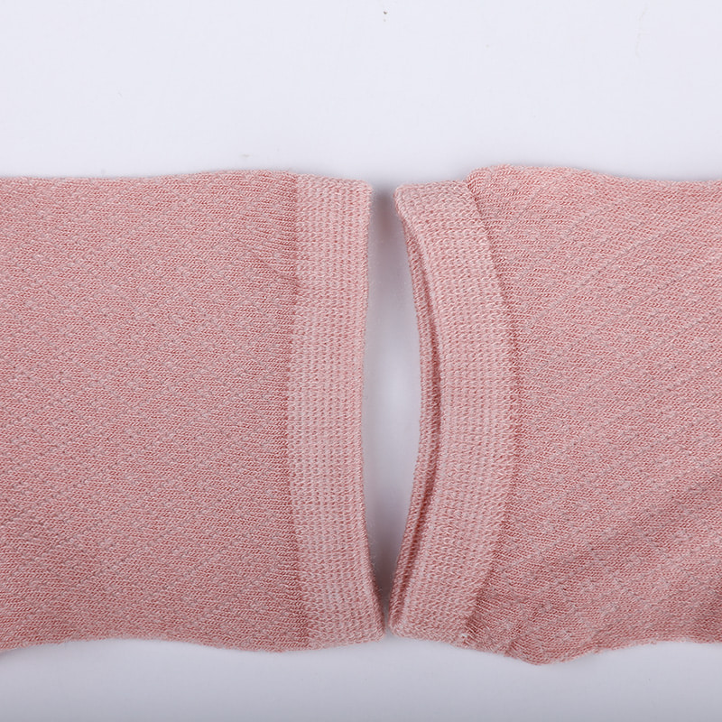 Sac en nylon et fibre de bambou souple, chaussettes fines et décontractées en petits diamants pour femmes, chaussettes cousues à la main pour femmes WSD1689