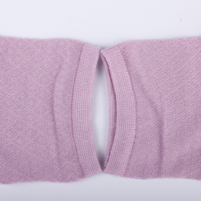 Sac en nylon et fibre de bambou souple, chaussettes fines et décontractées en petits diamants pour femmes, chaussettes cousues à la main pour femmes WSD1689