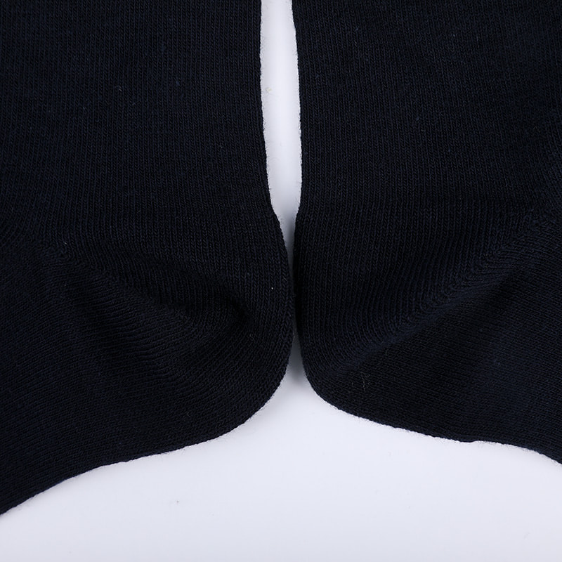 Chaussettes en coton peigné enveloppé d'ammoniaque 98% fil de coton petit jacquard cousu à la main chaussettes pour hommes d'automne et d'hiver WSD2581
