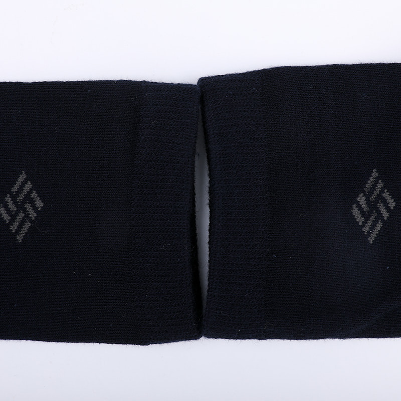 Chaussettes en coton peigné enveloppé d'ammoniaque 98% fil de coton petit jacquard cousu à la main chaussettes pour hommes d'automne et d'hiver WSD2581