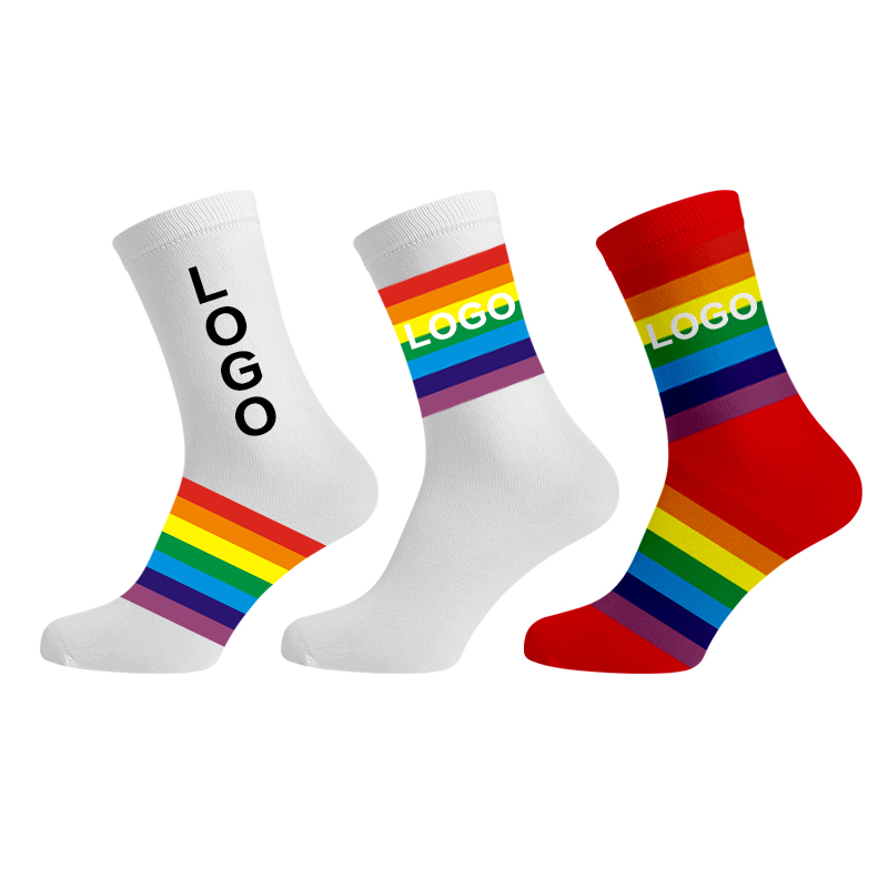 Calcetines personnalisé tricoté hommes bonneterie conception colorée coton personnaliser chaussettes hommes