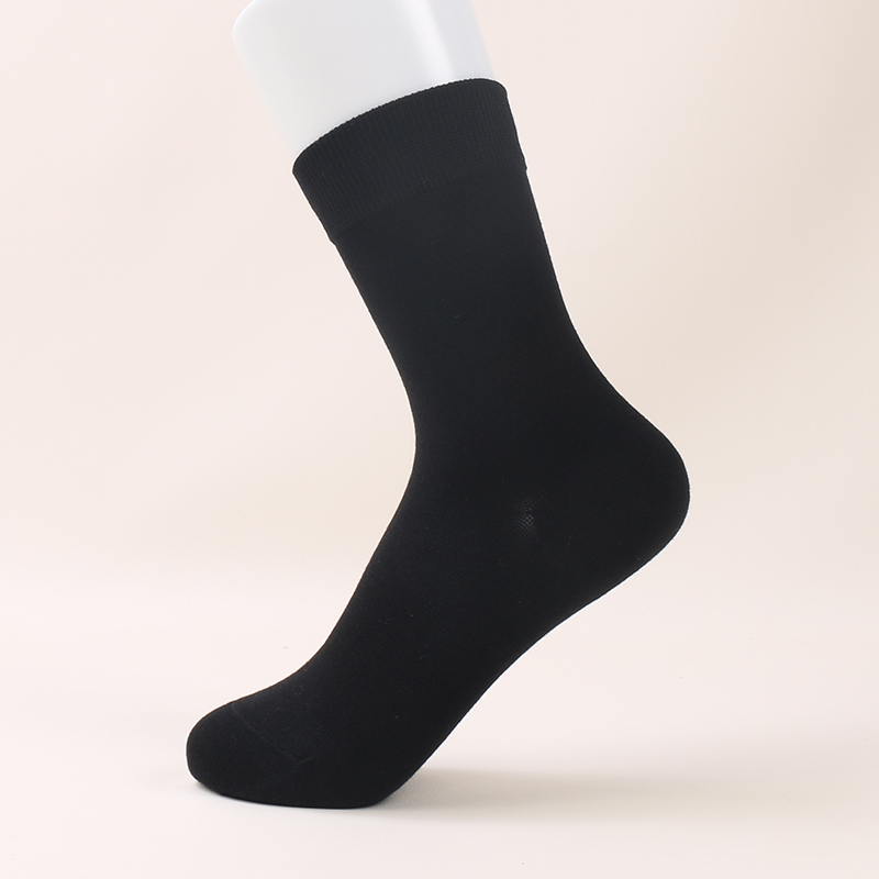 Chaussettes en coton peigné doux et confortables pour femmes, Design Simple, mode mi-équipage