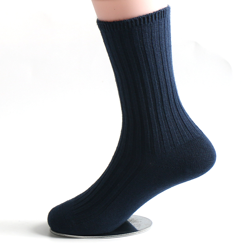 Paquet de chaussettes pour enfants à volants longs respirants en coton peigné doux décontracté à la mode