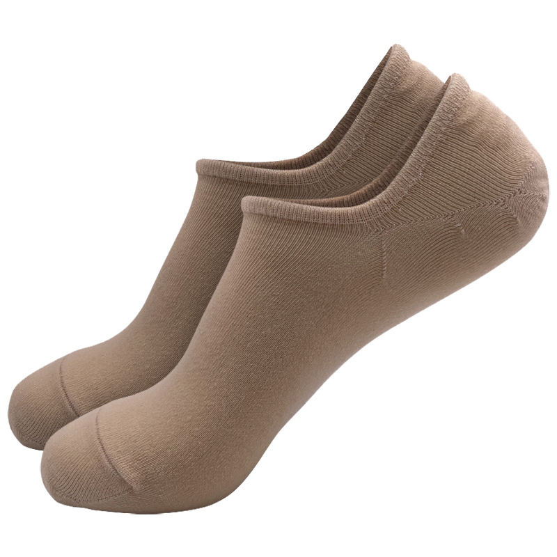 Chaussettes unisexes en coton pour hommes, logo OEM personnalisé de haute qualité, coupe basse, sport, cheville