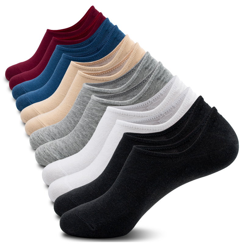 Chaussettes unisexes en coton pour hommes, logo OEM personnalisé de haute qualité, coupe basse, sport, cheville