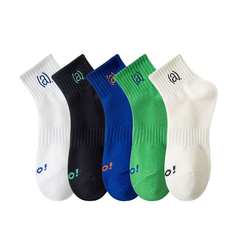 Elite Mens Athletics Running Casual Men's Logo personnalisé Chaussettes de sport tricotées