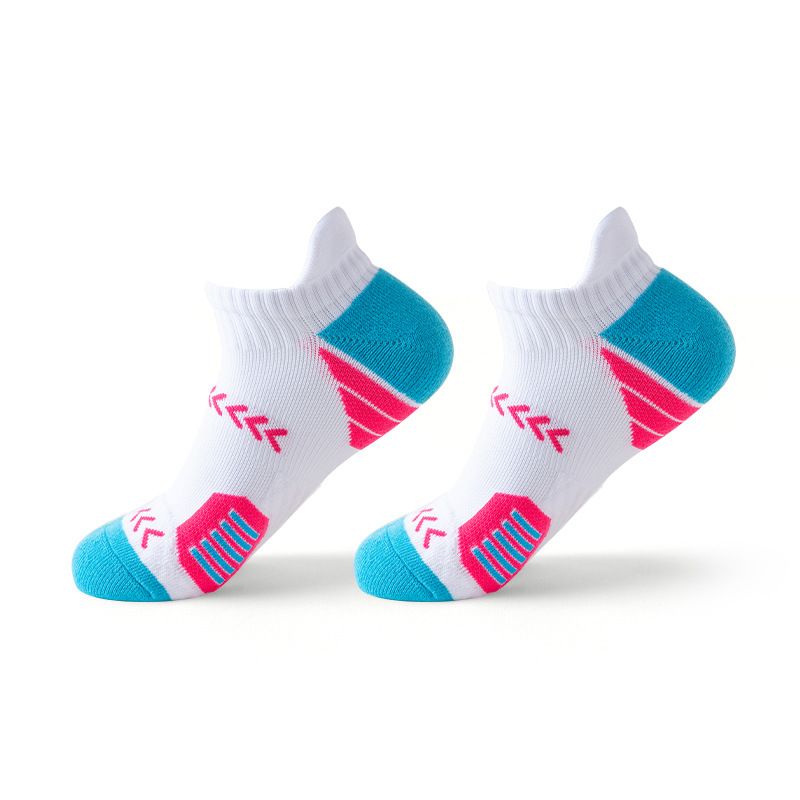 Chaussettes de sport à la cheville avec logo personnalisé en coton pour hommes, faible MOQ